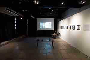 Exhibition view of '31 June 1997', Videotage, Cattle Depot Artist Village, To Kwa Wan, 28 June 2017