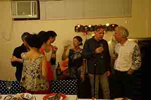 Birthday party for Gerard Henry, in a friend's home in Tai Hang, 30 June 2017