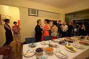 Birthday party for Gerard Henry, in a friend's home in Tai Hang, 30 June 2017