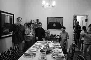 Birthday party for Gerard Henry, in a friend's home in Tai Hang, 30 June 2017