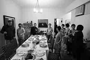 Birthday party for Gerard Henry, in a friend's home in Tai Hang, 30 June 2017