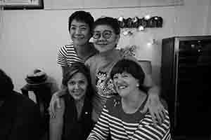 Birthday party for Gerard Henry, in a friend's home in Tai Hang, 30 June 2017