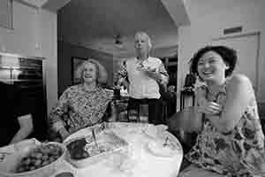Birthday party for Gerard Henry, in a friend's home in Tai Hang, 30 June 2017