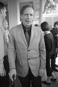 Gerard Henry at his retirement party, held at the home of the French Consul General, The Peak, 27 June 2017
