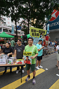 Annual pro-democracy march from Victoria Park, Hennessy Road, Wanchai, 1 July 2017