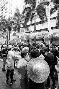 Annual pro-democracy march from Victoria Park, Hennessy Road, Wanchai, 1 July 2017