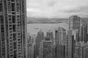 View of Shek Tong Tsui, Hong Kong Island, 7 July 2017