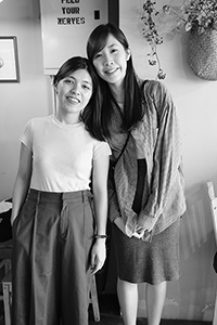 Students from Hong Kong Education University, Portland Street, Prince Edward, 8 July 2017