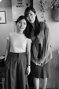 Students from Hong Kong Education University, Portland Street, Prince Edward, 8 July 2017