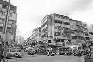Street scene, Kowloon City, 10 July 2017