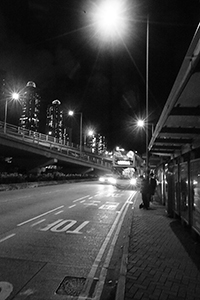 Bus stop, Kowloon City, 10 July 2017