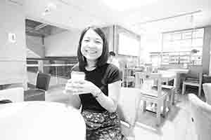 Dinner with an ex-student, Central, 27 July 2017