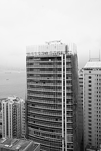 New building at 33 Des Voeux Road West, Sheung Wan, 31 July 2017