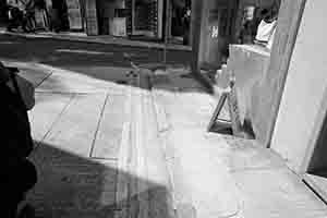 Light and shadows on the street, Central, 12 August 2017