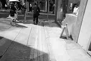 Light and shadows on the street, Central, 12 August 2017