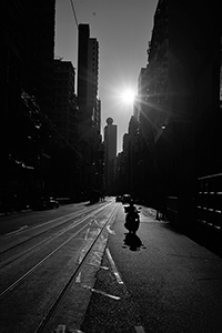 Afternoon light, Des Voeux Road West, Sheung Wan, 20 August 2017