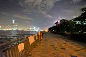 The waterfront, Sun Yat Sen Memorial Park, Sheung Wan, 23 August 2017