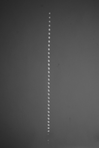 Light on a wall in a domestic interior, Sheung Wan, 29 August 2017