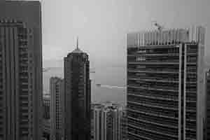 Recently constructed building at 33 Des Voeux Road West, Sheung Wan, 30 August 2017