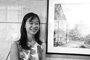 Art exhibition of Elaine Chiu, Hotel Jen, Shek Tong Tsui, 9 August 2017