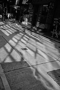 Light on Wing Lok Street, Sheung Wan, 10 September 2017