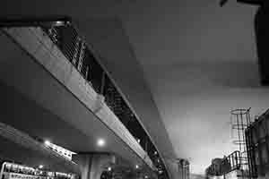 Flyovers on Connaught Road West, Sheung Wan,, 15 November 2017