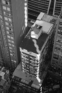 Light on buildings, Sheung Wan, 17 November 2017