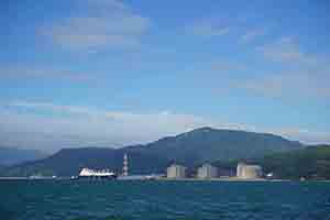 Mainland China viewed from Tung Ping Chau, 26 November 2017