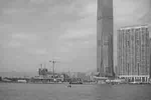 M+ under construction, West Kowloon, 28 November 2017