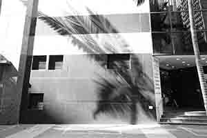 Light on Sheung Wan Post Office, Morrison Street, 3 December 2017