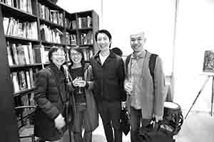 Exhibition opening of 'Living in Compassion: The Art of Chu Hing Wah', Hanart TZ Gallery, Pedder Building, Pedder Street, Central, 8 December 2017