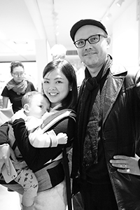 William Lane and Carmen Ho, on the final day of Spring Workshop, Wong Chuk Hang, 10 December 2017