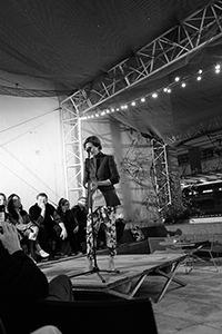 Mimi Brown on the final day of Spring Workshop, Wong Chuk Hang, 10 December 2017