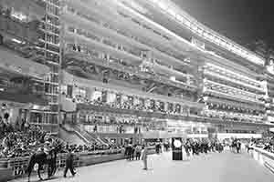 The Hong Kong Jockey Club on race night, Happy Valley, 6 December 2017