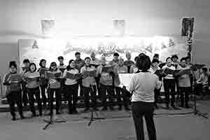 Carol Singing, IFC mall, Central, 23 December 2017