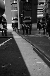 Light on New Market Street, Sheung Wan, 25 December 2017