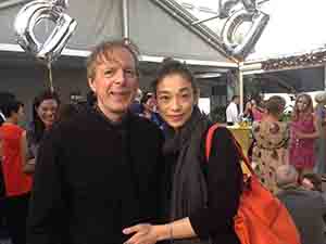 Gerard Henry and Sonia Au at the wedding reception of Angelika Li, Royal Hong Kong Yacht Club, Causeway Bay, 3 December 2017