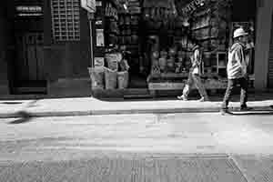 Street scene, Wellington Street, Central, 13 January 2018