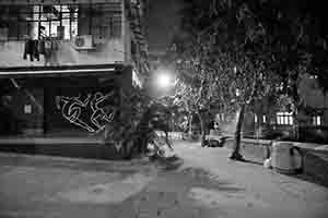 Tai Ping Shan at night, 23 January 2018