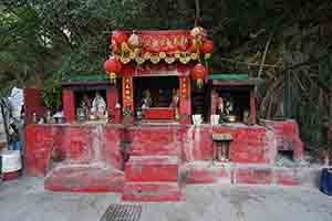 Roadside shrine, Deep Water Bay, 28 January 2018