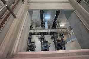 Visit to Tai Hang Tung Stormwater Pumping Station during an art event by Kingsley Ng, Kowloon, 6 January 2018