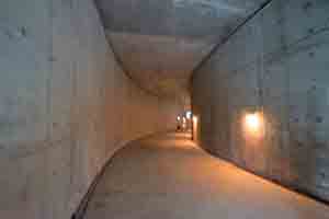 'After the deluge', a work by Kingsley Ng at Tai Hang Tung Stormwater Tank, Kowloon, 6 January 2018