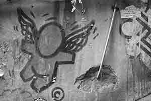 Graffiti on a wall, Sheung Wan, Hong Kong Island, 7 January 2018