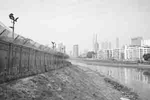 Hong Kong's internal border with Mainland China, Lo Wu, 11 February 2018