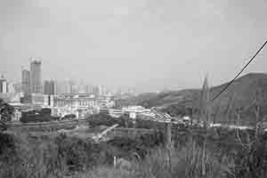 Hong Kong's internal border with Mainland China at the Shenzhen River, 11 February 2018