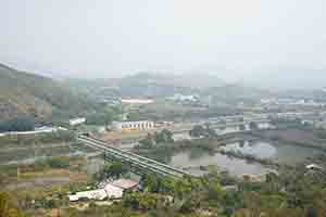 Near Hong Kong's internal border with Mainland China at Lo Wu, 11 February 2018