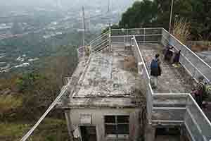 Abandoned British military facility near the border, Tai Shek Mo, above Lo Wu, 11 February 2018