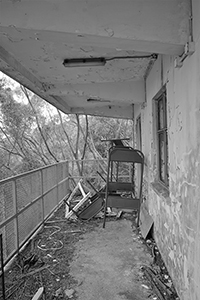 Abandoned British military facility near the border, Tai Shek Mo, above Lo Wu,  11 February 2018