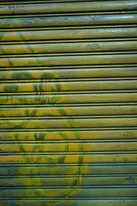 Business shuttered due to the Lunar New Year holiday, Sham Shui Po, 16 February 2018