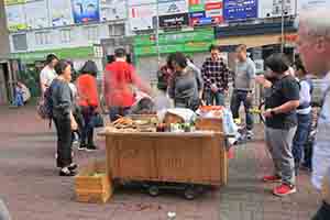 Street food, Prince Edward Road, 16 February 2018